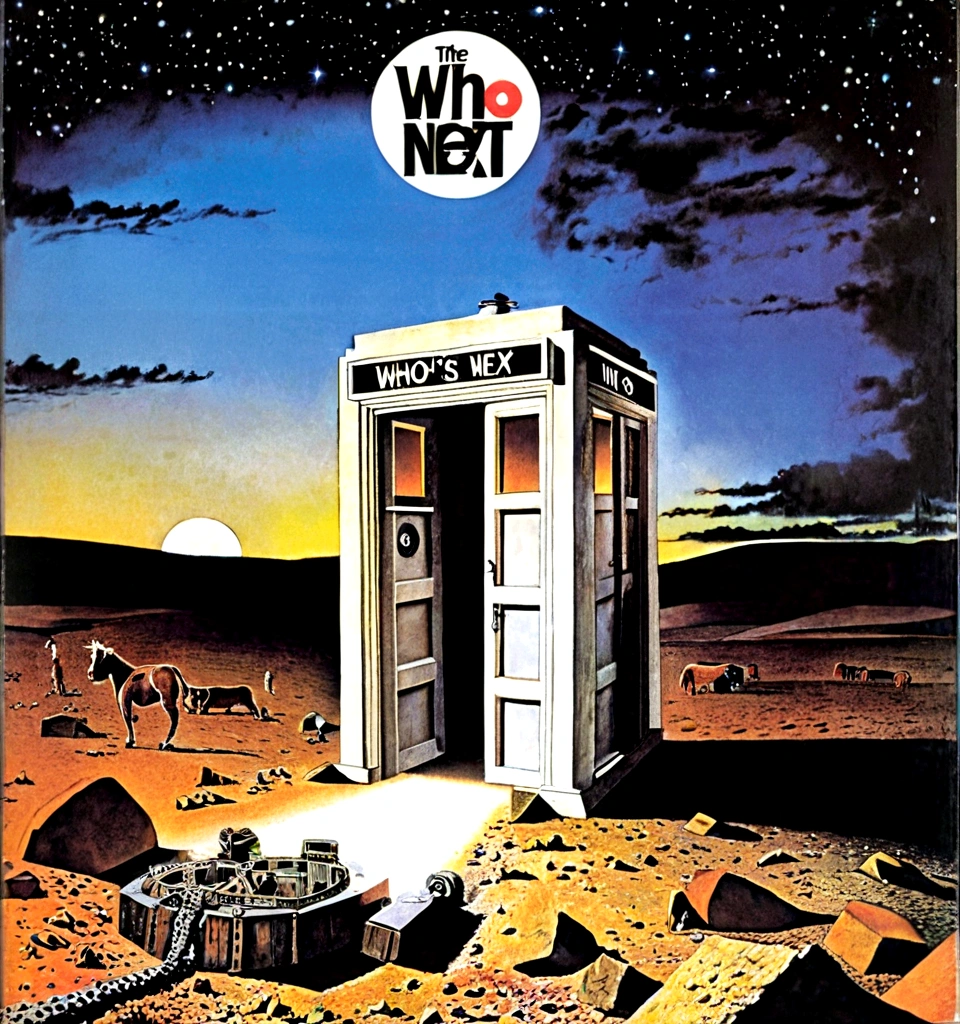 Cover of The Who "Who's Next" album.