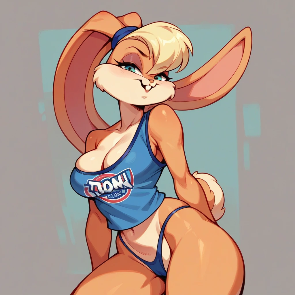sexy lola bunny.tanga string big size cilicone tits