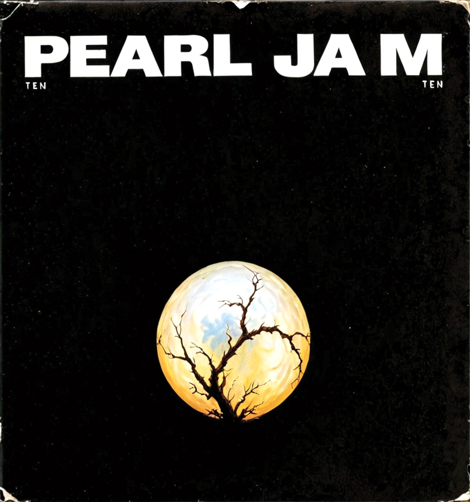 Cover of Pearl Jam "Ten" album.