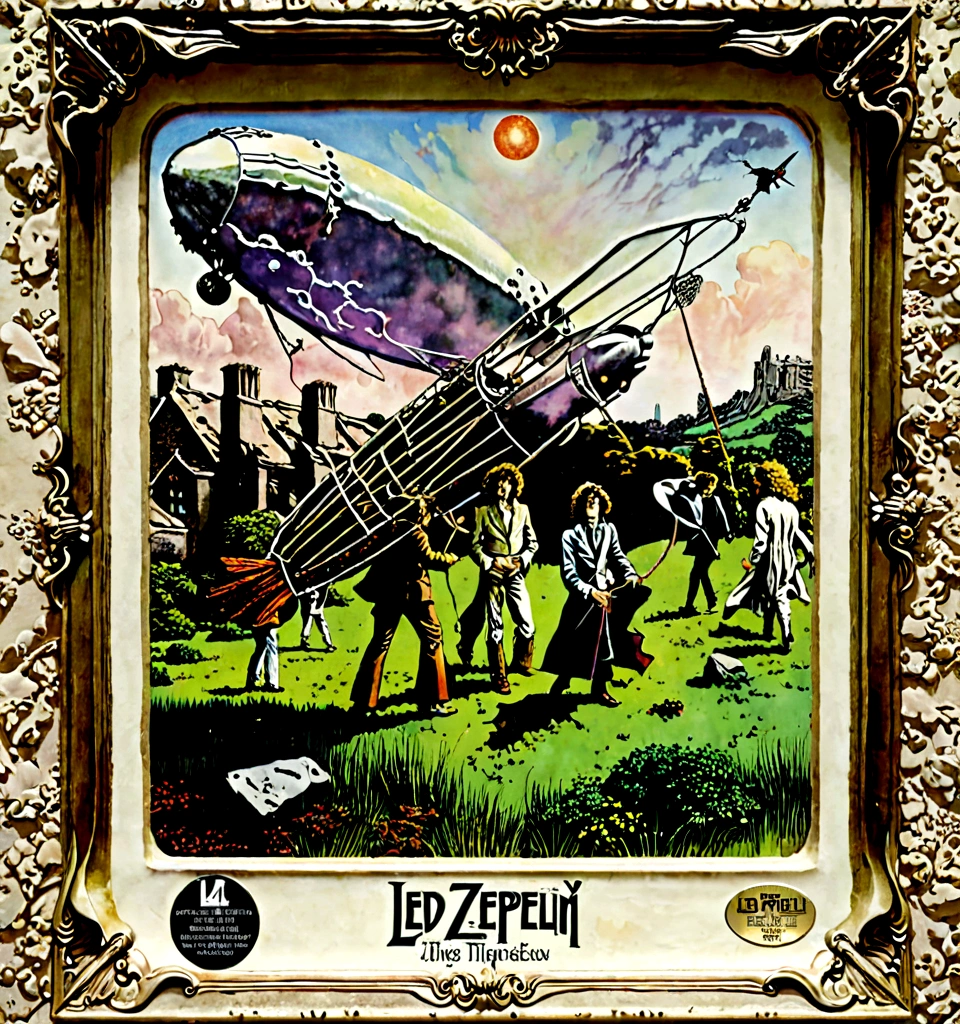 Cover of the Album "Led Zeppelin IV" by Led Zeppelin.