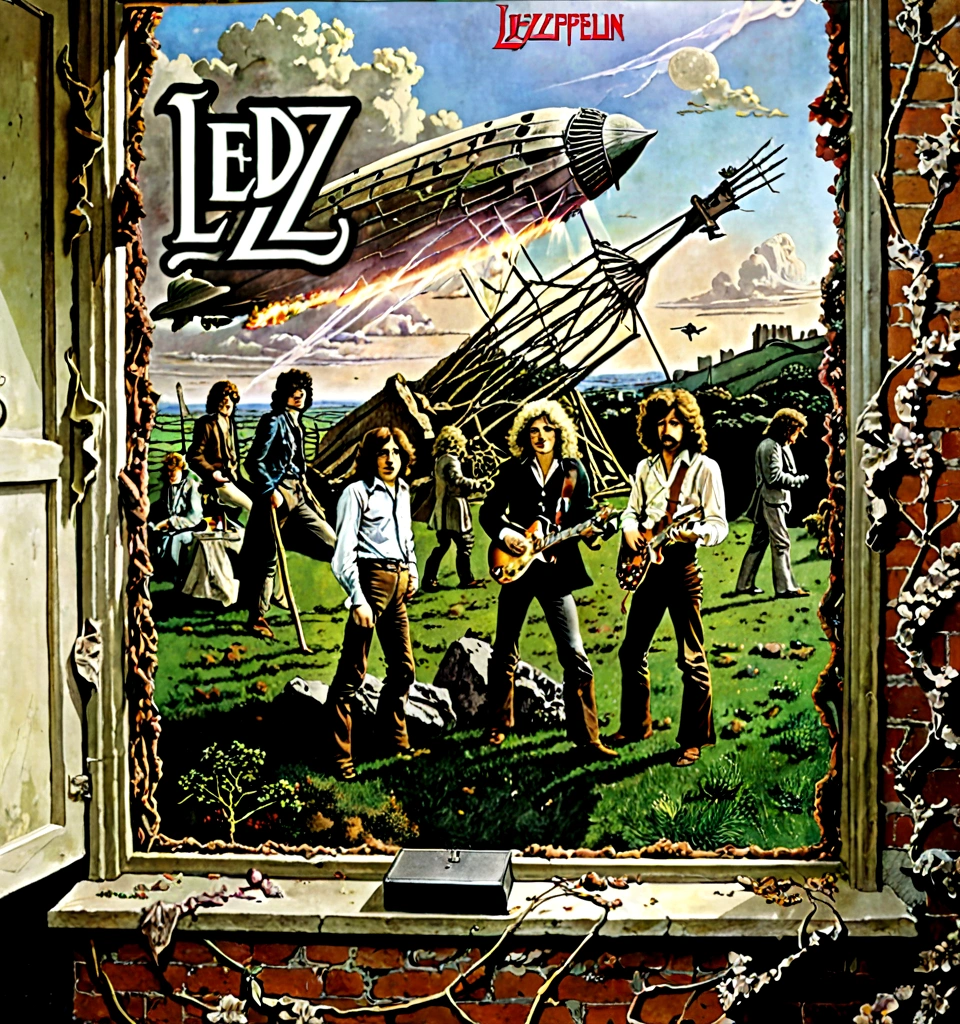 Cover of the Album "Led Zeppelin IV" by Led Zeppelin.