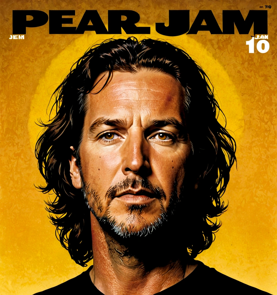 Cover of Pearl Jam "Ten" album.