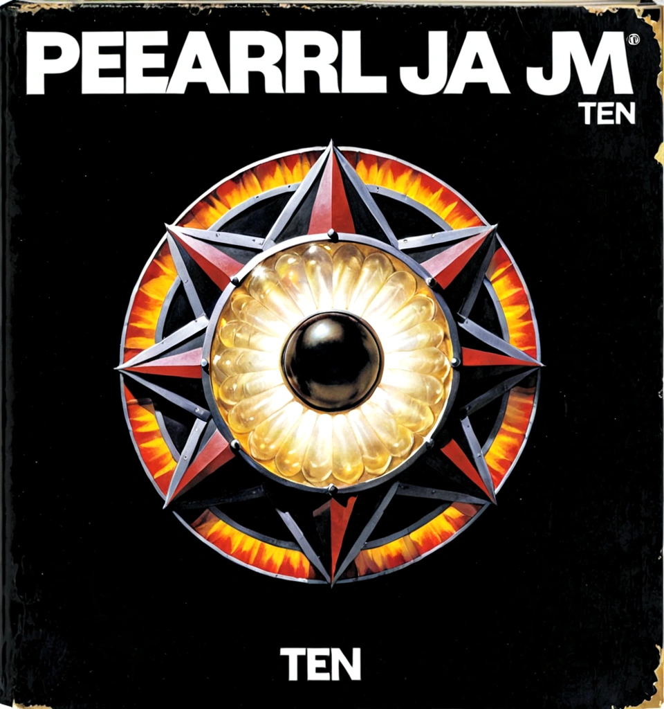 Cover of Pearl Jam "Ten" album.