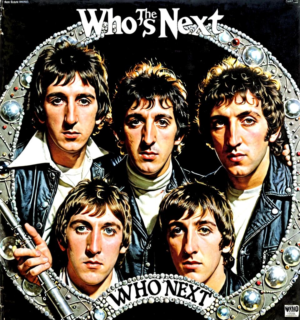 Cover of The Who "Who's Next" album.