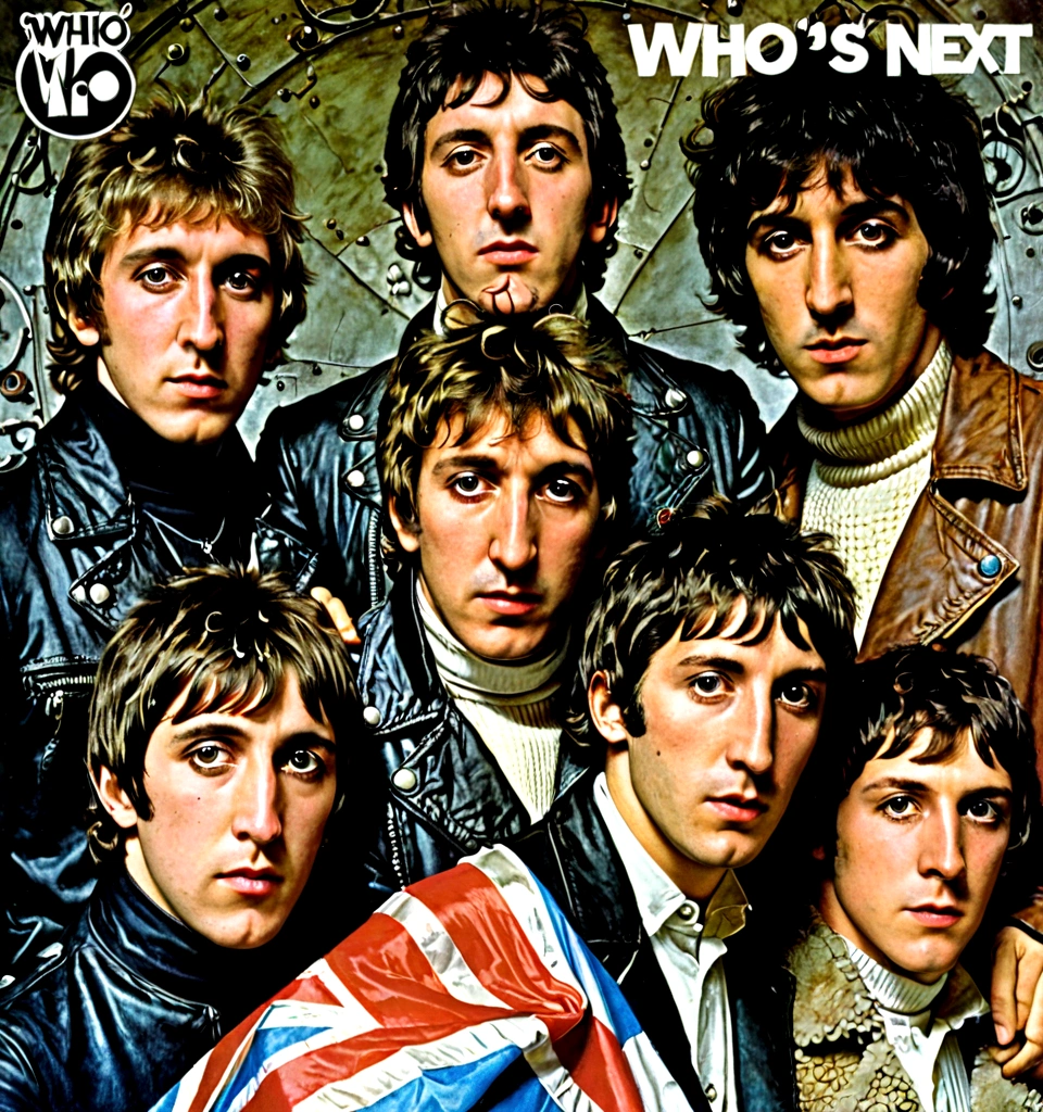 Cover of The Who "Who's Next" album.