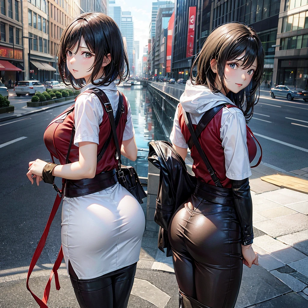 Huge ass mikasa 4k