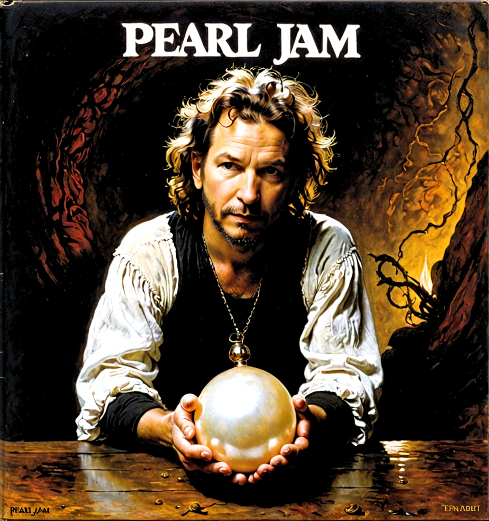 Cover of Pearl Jam "Ten" album, by Rembrandt