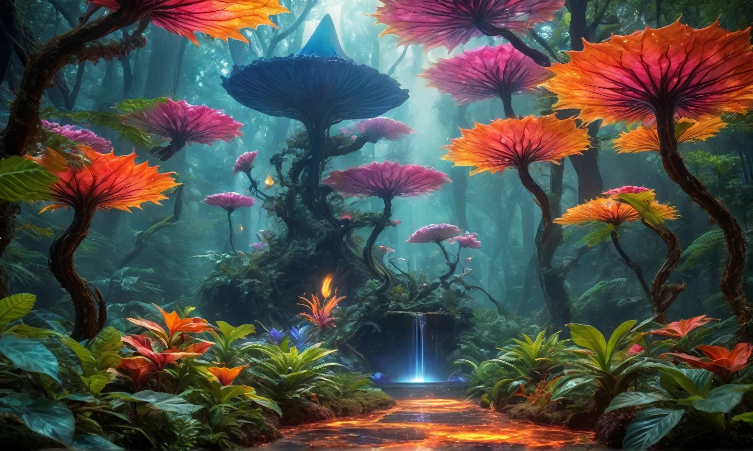 (best quality,4k,highres,masterpiece:1.2),ultra-detailed,realistic,,alien,fire magic plant,unbelievable eyes,fantasy creature,glowing colors,luminous plant,extraterrestrial,flame-like leaves,surreal landscape,eerie atmosphere,otherworldly beauty,ethereal glow,unique species,magical powers,mysterious entity,dreamlike scene,fantastic species,enchanted forest,unearthly presence,mesmerizing gaze,unconventional appearance,radiant energy,powerful aura,magical essence,cosmic being,other-dimensional,mythical plant,unexplained phenomenon,colorful blooms,unleashing power,darkness and light,hidden secrets,unveiling mysteries,secrets of the universe,living masterpiece,manifestation of magic,Mestichino,Light particles,marble leather ,ink photography 