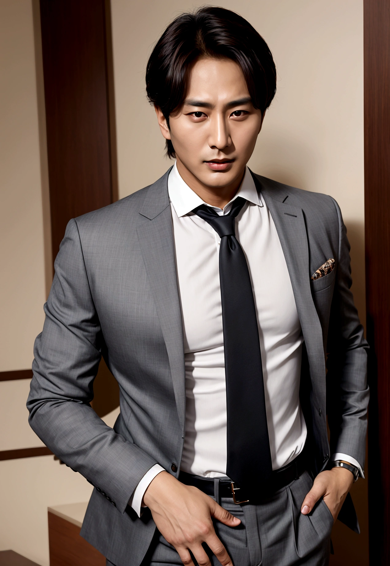 Jung businessman horny