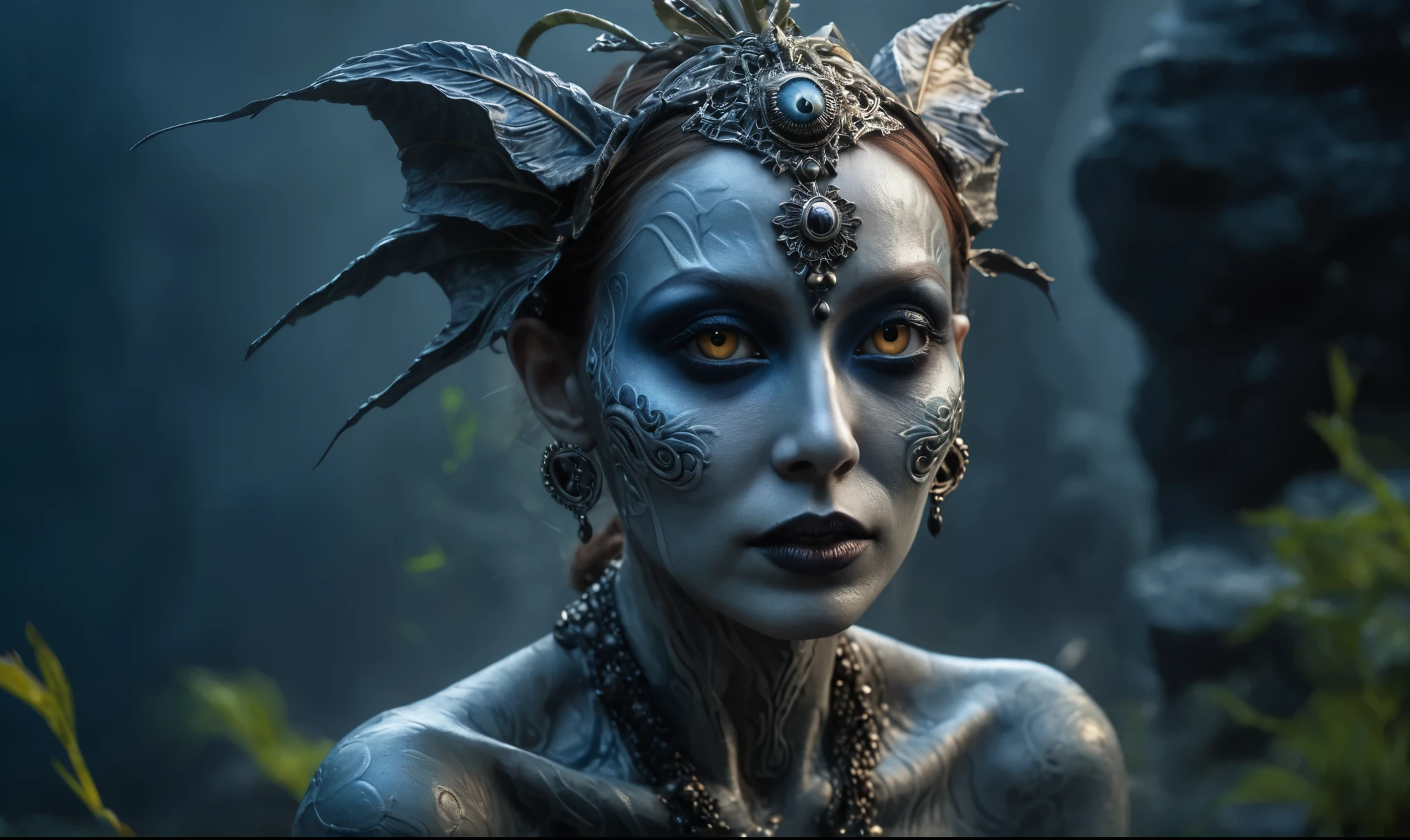 full body length,Magical plant ghost of dead flower, ghost flower,carismatic，Incredible，terror ,extremely detailed,intricate details,eyes extremely detailed, high detailed eyes,16k resolution, realistic humid skin,extremely intricate details,Epic Realistic,face anatomically correct,Ultra HD,HDR, natural skin textures, hyper realism,realistic skin texture, hyper detailed,extremely Realism,Ultra Detailed,body logically correct,full body length shot,beggar graphite Manganite sparas, wants eat,survival in criminal city of future,Cinematic,soft colors, Technicolor,natural skin textures, hyper realism, hyper detailed,Extremely detailed,High contrast,Masterpiece,Realistic,Ultra Detailed, intricate details,realistic humid leather,extremly intricate,Epic Realistic, cinematic style,irina yermolova,high contrast,hdr,extremely detailed, [deep night landscape],masterpiece,intricate details,faded,eyes extremely detailed, high detailed eyes,16k resolution,RAW,retina, Nikon Z9,China,Songbird,orc,Li River in Guangxi Zhuang of China,tkt style, Pisces, pointed ears，perfect, ginger，transition between two art styles, Ink painting to photorealism, Double contact, X-ray, Creative, vivid light, masterpiece, fantasy, Abstract, Surrealism, super detailed, high resolution, stop:35,(((creature with a spectral and ghostly appearance)). Her skin is pale, almost translucent.wears dark, torn clothes that float around him, as if permeated by an aura of mourning. Its appearance is complemented by details such symbols of gothic elements, further emphasizing its dark air. is haunted and tormented entity,pixar movie still,Petra of Southern Jordan