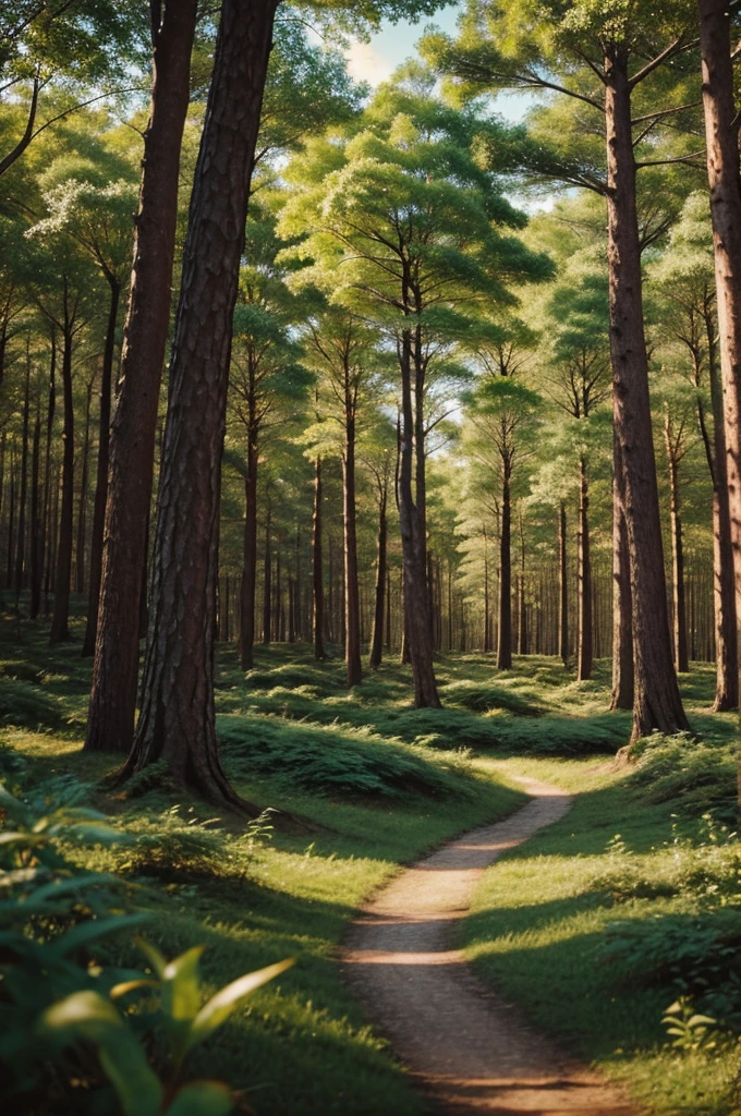 Very little animated forest of the east