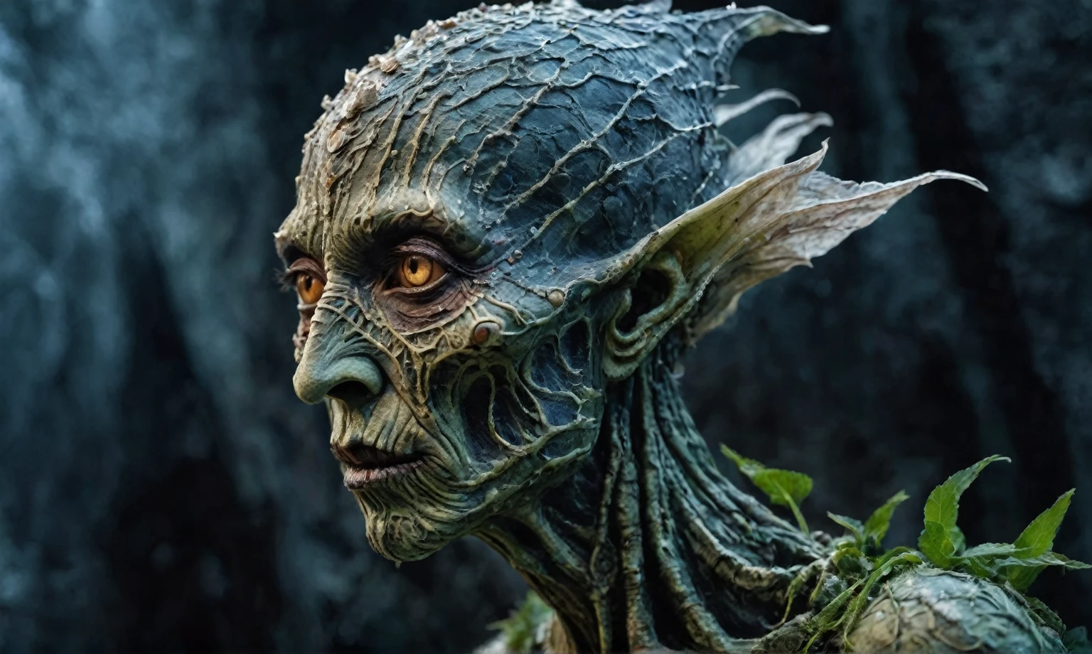 full body length,Magical plant ghost of dead flower, ghost flower,carismatic，Incredible，terror ,extremely detailed,intricate details,eyes extremely detailed, high detailed eyes,16k resolution, realistic humid skin,extremely intricate details,Epic Realistic,face anatomically correct,Ultra HD,HDR, natural skin textures, hyper realism,realistic skin texture, hyper detailed,extremely Realism,Ultra Detailed,body logically correct,full body length shot,beggar graphite Manganite sparas, wants eat,survival in criminal city of future,Cinematic,soft colors, Technicolor,natural skin textures, hyper realism, hyper detailed,Extremely detailed,High contrast,Masterpiece,Realistic,Ultra Detailed, intricate details,realistic humid leather,extremly intricate,Epic Realistic, cinematic style,irina yermolova,high contrast,hdr,extremely detailed, [deep night landscape],masterpiece,intricate details,faded,eyes extremely detailed, high detailed eyes,16k resolution,RAW,retina, Nikon Z9,China,Songbird,orc,Li River in Guangxi Zhuang of China,tkt style, Pisces, pointed ears，perfect, ginger，transition between two art styles, Ink painting to photorealism, Double contact, X-ray, Creative, vivid light, masterpiece, fantasy, Abstract, Surrealism, super detailed, high resolution, stop:35,(((creature with a spectral and ghostly appearance)). Her skin is pale, almost translucent.wears dark, torn clothes that float around him, as if permeated by an aura of mourning. Its appearance is complemented by details such symbols of gothic elements, further emphasizing its dark air. is haunted and tormented entity,pixar movie still,