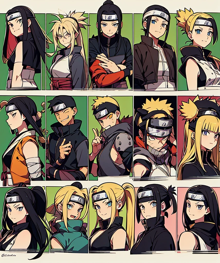 all Naruto character in One Frame