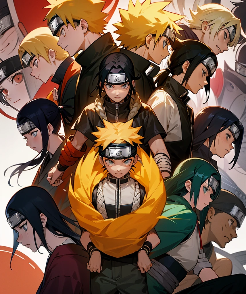 all Naruto character in One Frame