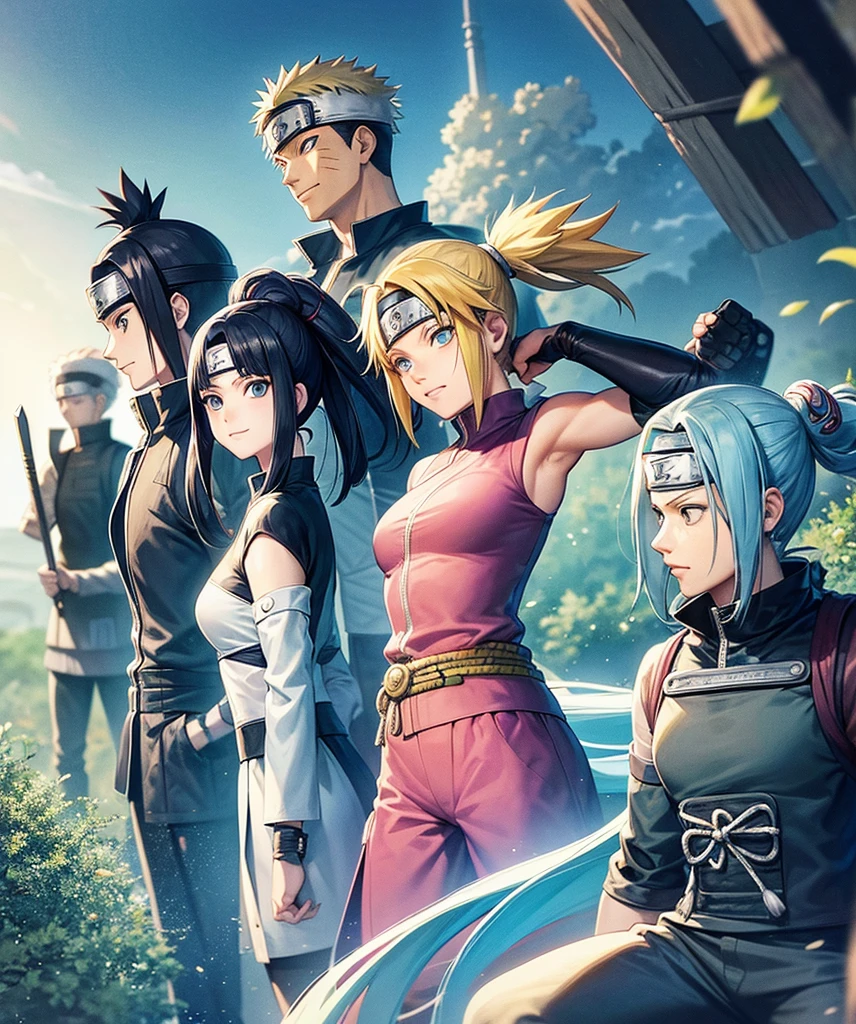 all Naruto character in One Frame