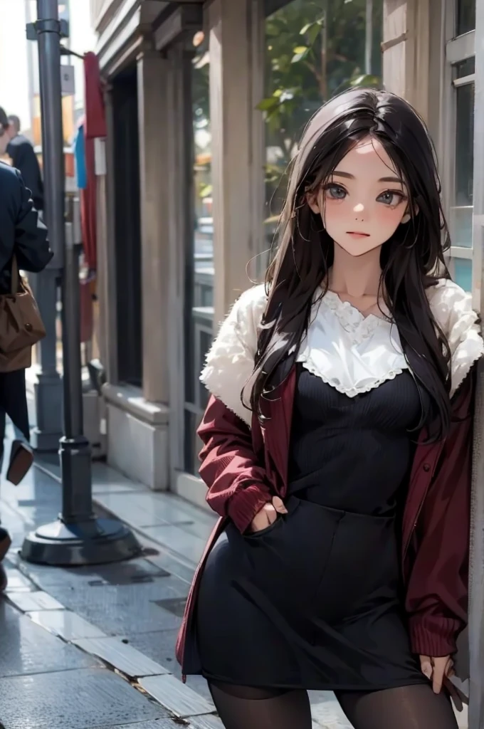 young,Girl,Tights,Body length,Thinner