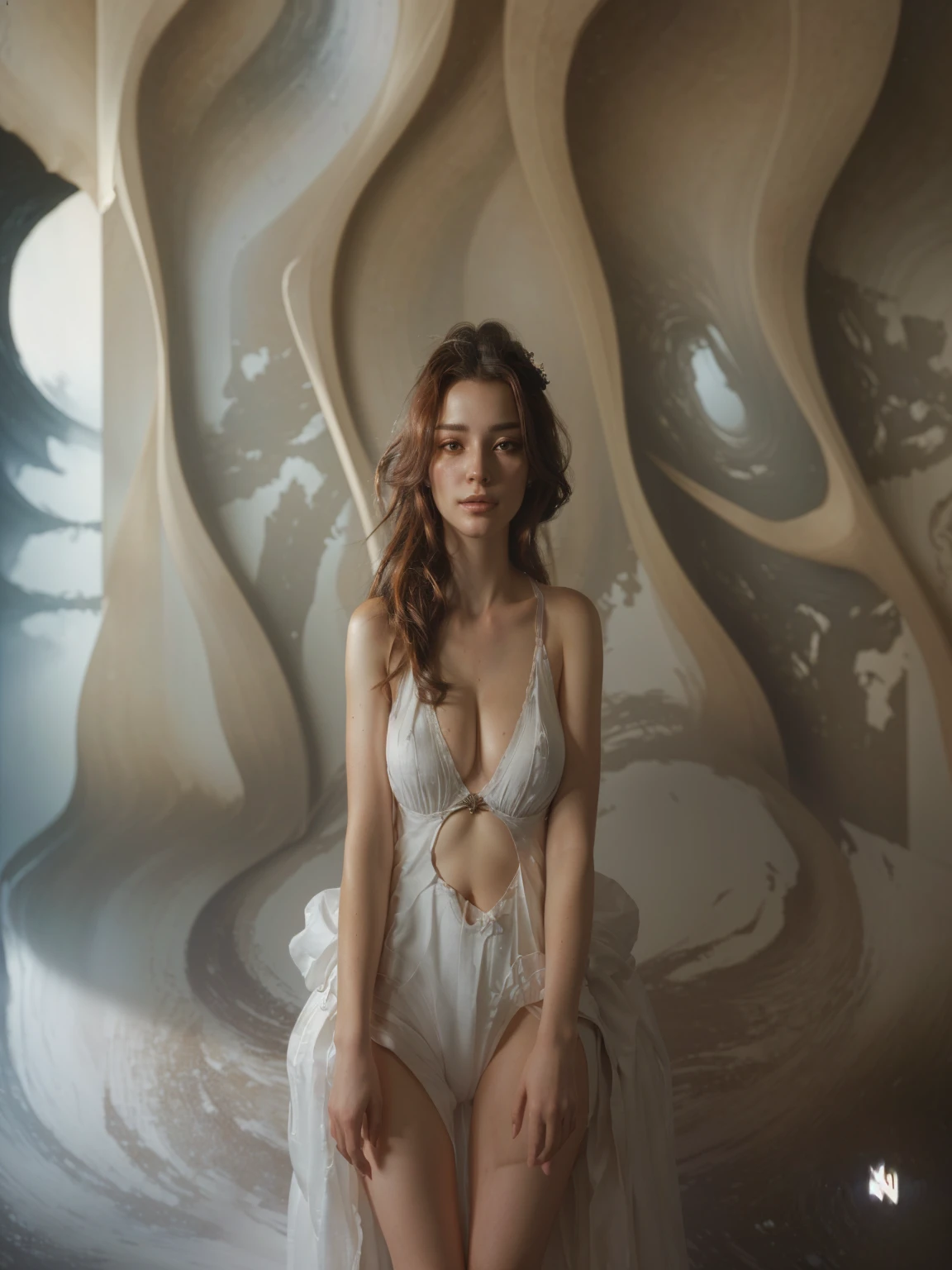 masterpiece, best quality, (extremely detailed CG unity 8k wallpaper), (best quality), (best illustration), (best shadow), absurdres, realistic lighting, (Abyss), beautiful detailed glow, art by PeterMohrBacher,