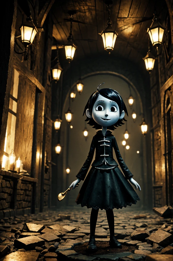 Woman horror nightmear pixar animated