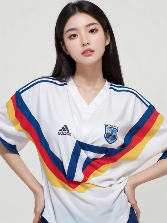 Araffe woman, ผู้หญิงlong hairชาวเอเชียตะวันออกเฉียงใต้ที่มีใบหน้ากลม, long hair,black eyes,abdominal muscles, The body is beautiful and strong., thick hips, rounded chest, very large breasts, prominent, convex, bouncy, Warm light, morning sun, digital painting, HDR, high contrast), 3d, 8K, 45,000,000 pixcls,Asian girl, Gorgeous Chinese model, Japanese model, beautiful asian woman, Japanese goddess, Very beautiful girl., beautiful young woman, very beautiful woman, Attractive and beautiful, sexy girl, Asian girl, beautiful female model, jaw-dropping beauty, Attractive face and body of the opposite sex, sexy, seductive.,