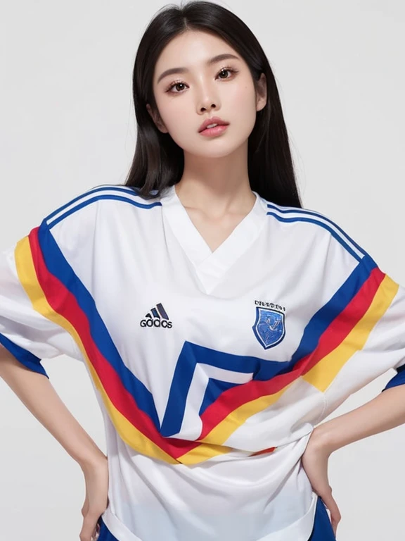 Araffe woman, ผู้หญิงlong hairชาวเอเชียตะวันออกเฉียงใต้ที่มีใบหน้ากลม, long hair,black eyes,abdominal muscles, The body is beautiful and strong., thick hips, rounded chest, very large breasts, prominent, convex, bouncy, Warm light, morning sun, digital painting, HDR, high contrast), 3d, 8K, 45,000,000 pixcls,Asian girl, Gorgeous Chinese model, Japanese model, beautiful asian woman, Japanese goddess, Very beautiful girl., beautiful young woman, very beautiful woman, Attractive and beautiful, sexy girl, Asian girl, beautiful female model, jaw-dropping beauty, Attractive face and body of the opposite sex, sexy, seductive.,