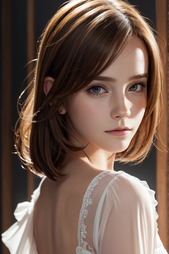 携帯電話を手に椅子に座っているEmma Watson, portrait photo of Emma Watson, photo of Emma Watson, Emma!! Watson!!, Emma Watson, clear portrait of Emma Watson, Emma Watson portrait, Emma Watson sitting in chair, with the face of Emma Watson, Emma Watson as driada, Hermione, portrait of Emma Watson,{{{{{{{(masterpiece, .CGI:1.4),(8K raw photo, best quality, masterpiece:1.2) super detailed official art,photorealistic:1.37, (outstanding, professional),masterpiece,best quality,ultra detailed,highres,high-resolution,4K,4Kportrait,8K,8Kportrait,unity8Kwallpaper,extremely detailed CG,realistic,RAW photo,real person,portrait photography,photorealistic,shiny skin,detailed skin,(((dynamic angle full body and dynamic angle wide shot and dynamic angle close-up and dynamic angle upper body and dynamic angle from above and dynamic angle from behind and dynamic angle from below ))),{{{{supermodel }}}},{{{{Photorealistic:1.4}}}}, beautiful detailed, highly detailed eyes and face, beautiful detailed eyes, ridiculous, incredibly ridiculous, super detailed, high resolution, highly detailed, top quality, masterpiece, illustration, highly detailed, CG, unified, 8K wallpaper, amazing, fine detail, masterpiece, top quality, highly detailed CG unified 8K wallpaper, face light, movie lighting,surrealistic female portrait, magic lights, 32K resolution, action poses, realistic photography, dynamic lighting, art station, volume lighting, highly detailed face, awarded, shadows}}}}}}}