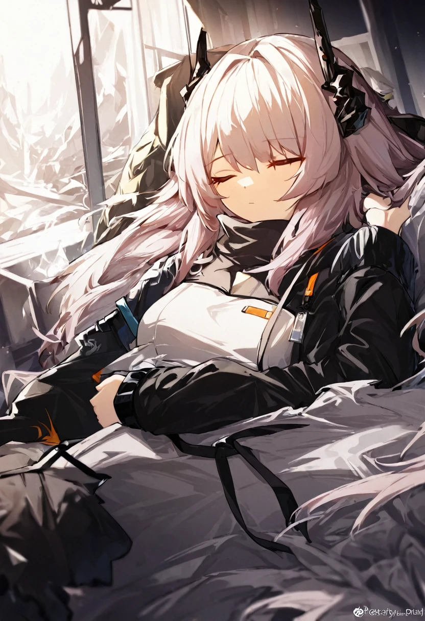 Arknights, masterpiece, theresa (arknights), sleepy