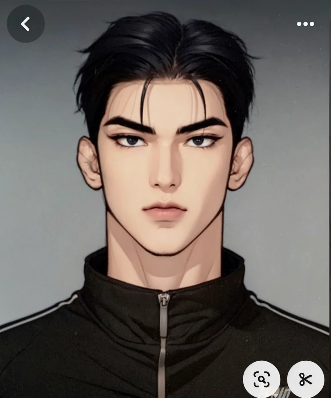make this cartoon a aisan real men