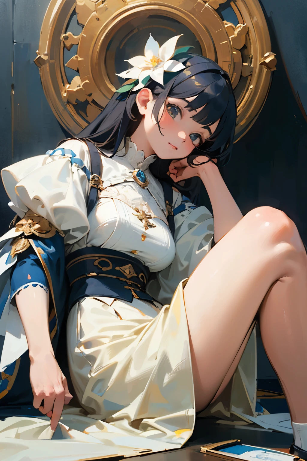 ((Highest quality)), ((masterpiece)), (detailed), One girl, 
