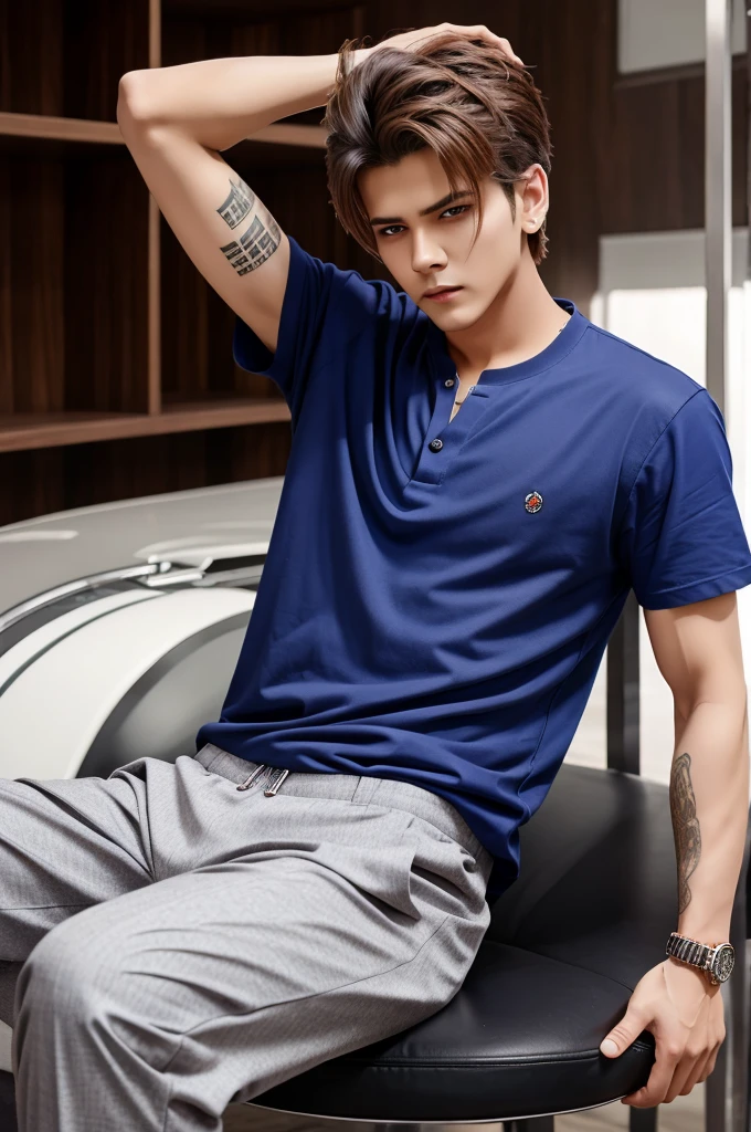 Create krishan lord in pants and shirt