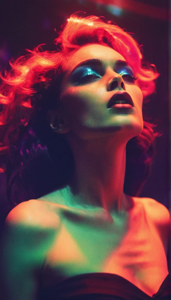 master piece, 8k detail, Beautiful nude red haired woman leaning on top of a stone sphere with a vapor and white smoke, red tattoo on forehead, tattoo on both shoulders (no other tattoo on body), blue eyes, blue ribbon across her breasts, concept piece, stone sphere is being heated inside, glowing hot Greek Letter small 't' on hot stone sphere, white smoke and vapor rising in a red sky.
