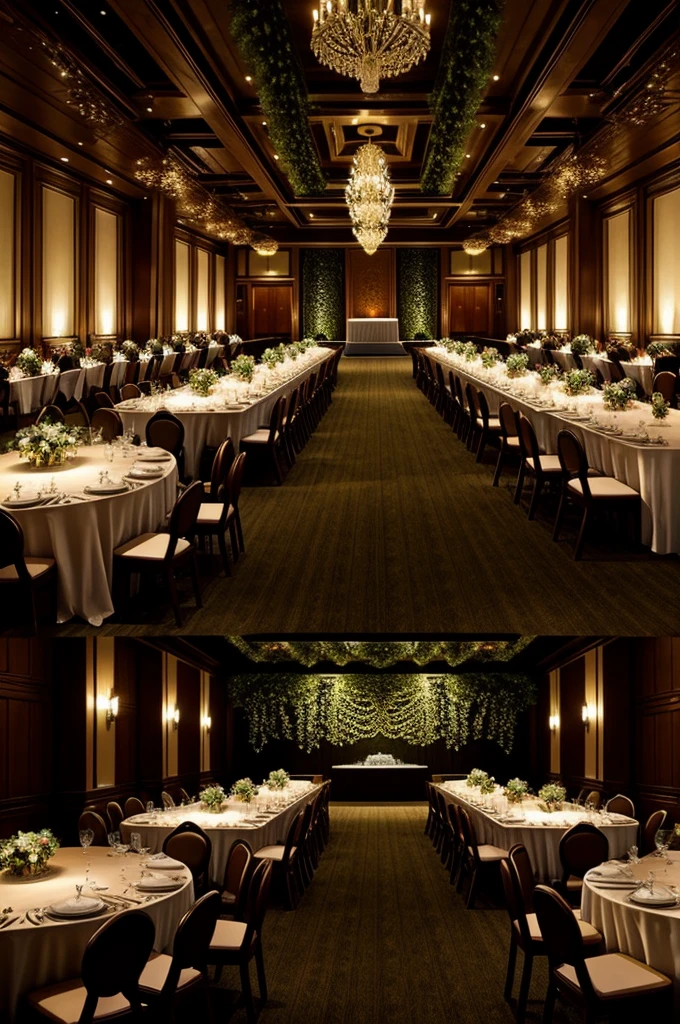 Banquet hall, Theme should be a Celestial forest