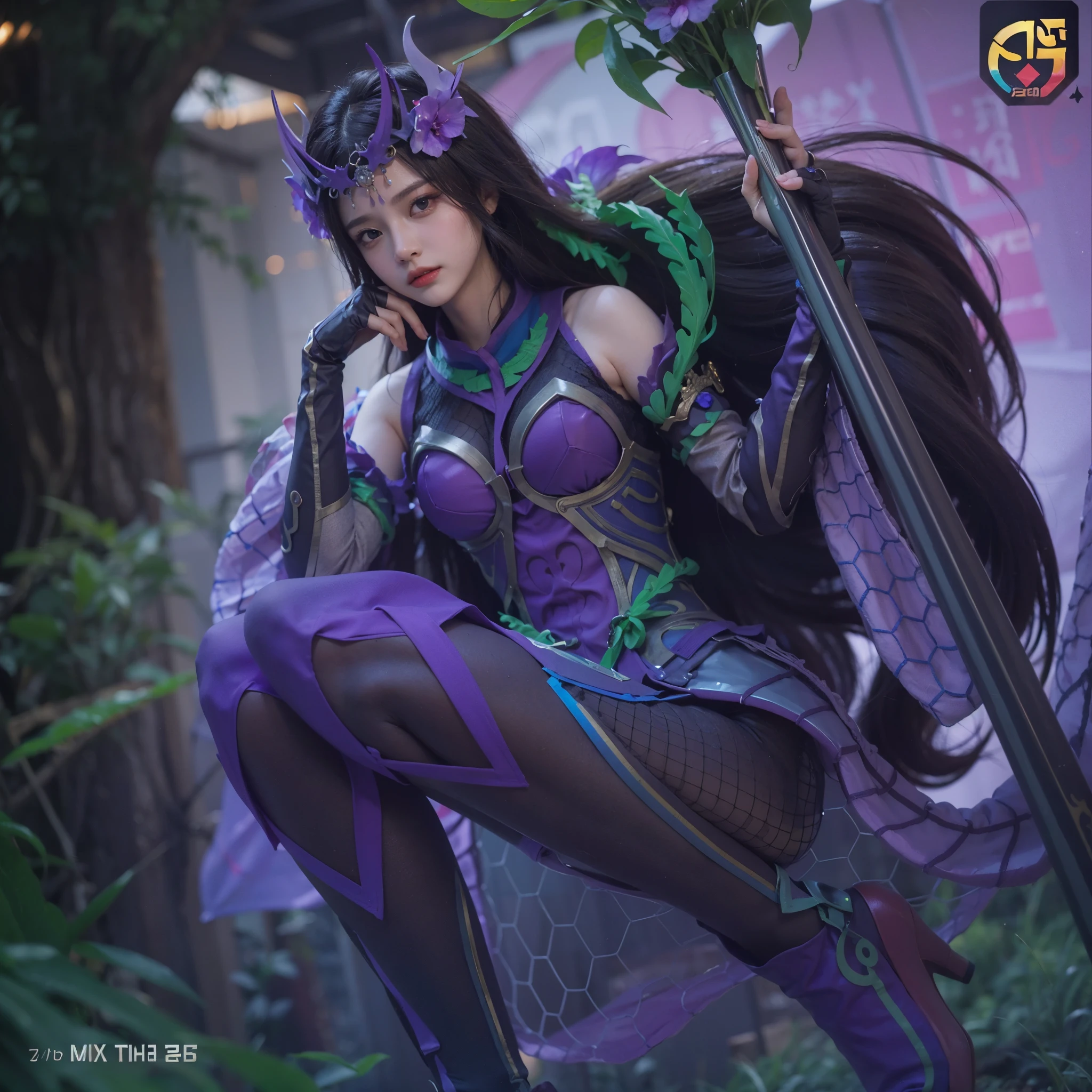 a close up of a girl or woman (K-Pop idol), detailed hair , big booobs , shadowbringers cinematic, 4 k detail fantasy, a beautiful fantasy empress, game cg, xianxia fantasy, xianxia hero, 2. 5 d cgi anime fantasy artwork, cinematic goddess close shot, ruan jia and artgerm, wow 4 k detail fantasy, hyper-detailed fantasy character, high definition, hyper- detailed,perfect, fantastic, detailed facial and body skin texture, detail vagina (pussy), detail eyes, detailed everything.
