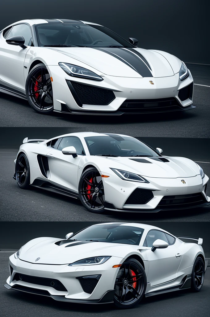 Supper a luxury sports car