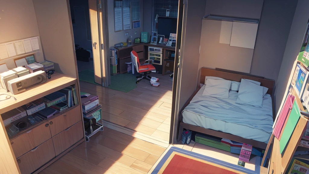  sad in his room with headphones