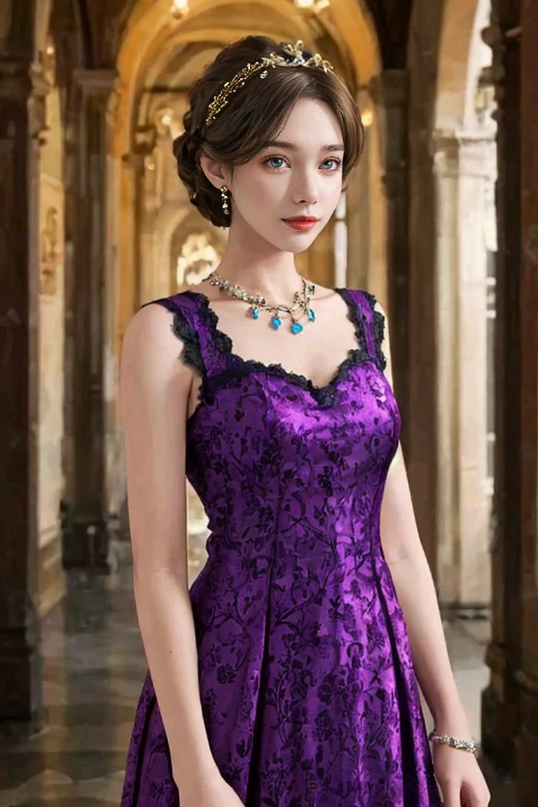 Realistic ,Beautiful Young Female ,dress