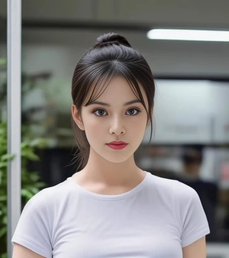 ผู้หญิงlong hairชาวเอเชียตะวันออกเฉียงใต้ที่มีใบหน้ากลม, long hair,black eyes,abdominal muscles, thick hips, rounded chest, very large breasts, Warm light, morning sun, digital painting, HDR, high contrast), 3d, 8K, 45,000,000 pixcls,Asian girl, Gorgeous Chinese model, Japanese model, asian womanที่สวยงาม, Japanese goddess, Very beautiful girl., jaw-dropping beauty, Thai girl anime, Korean girl, Ruean Jia is very beautiful.!, irelia, asian womanที่สวยงาม, หญิงKorean girlที่งดงาม, Yun Ling, asian woman, Asian girl,Inspiration from Song Mao Jin, Lee Ji-eun, Lee Ji Eun, fox and bush, wan's Korean face is so cute, Hwang Se-on