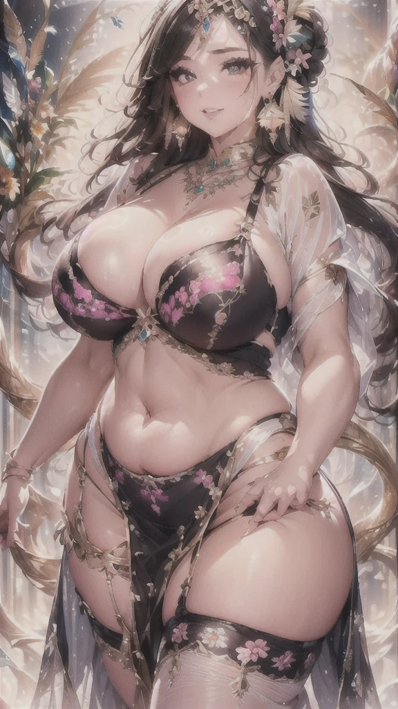 The best masterpiece、Beauty, 3d, rich, blondes, stockings, High heels, poison、Star、Star、(Highly detailed CG Unity 8K wallpaper),(masterpiece), (high quality), (Very detailed), (Best Shadow), sharp eye liner, eye shadow, (((fine eye:1.1))), High resolution,Mature Woman、Sensual curves、Huge breasts、bubble、Ass masterpiece,Very detailed, beautiful Mature Woman, Nightgowns and underwear, Captivating smile, Thick lips, plump lips, blush, Looking at the audience, Provocative expression, Beautiful hairstyle, Cleavage, plump、Curvy Hips、Attractive face、sexy lingerie、An inviting gaze、Expressing emotions、Gorgeous Accessories 、colored feather, Precious metal decoration, colored Flowers, particle, Light, (masterpiece, high quality, high quality, Official Art, (1 Girl:1.3), Very detailed,(Fractal Art:1.1),(colorful:1.1)、(Flowers:1.3),Most detailed, (Dynamic pose), (Abstract background:1.3), (Shiny skin), (Many colors :1.4), (Earrings:1.4), (feather:1.4),masterpiece, high quality, Very detailed, beautiful 、Hair style,Gold headband,Ample breasts,beautiful butt,Greek clothing,Tulle covers the chest,perfect balance, Detailed clothing,cinematic Lighting, 8K, masterpiece, Very detailed, High detail, high quality, High resolution,(((See-through dress)))、(((Anatomically correct body))) , Cowboy Shot, blush, (((1 Girl))), (masterpiece:1.3), (High resolution), (8K), (Very detailed), Perfect Face, (((high quality))), detailed face, (alone),(((Sexy pose)))、(((Well-formed big)))、((Beautiful eyes))、luxury、(((High resolution)))、(((Detailed Description)))、(((Chubby body type)))、(((Body parts that correspond to anatomical structures)))、(((Beautiful long eyelashes)))、balanced figure,Fishnet tights、glamorous、(((Clear white and black eye)))、lipstick、(Undistorted face, eyes and body)、Finest Jewelry、gem、(Long and curled beautiful eyelashes)、(((Well-balanced beautiful breasts)))、(transparent, Exquisite skin:1.2)、(((Perfect glamorous body)))、Actress、(((Colorful and clear picture quality)))
