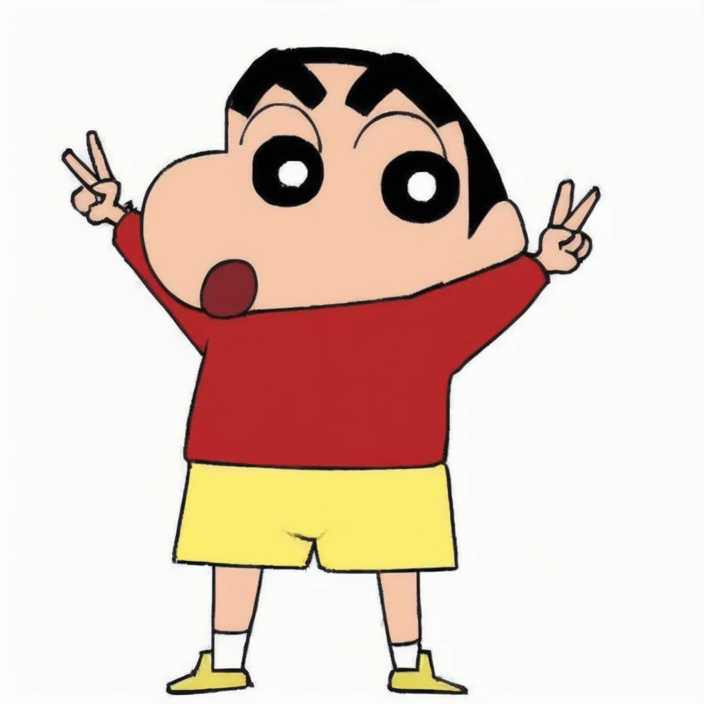 a realistic character with a surprised look on his face, japanese style, realistic