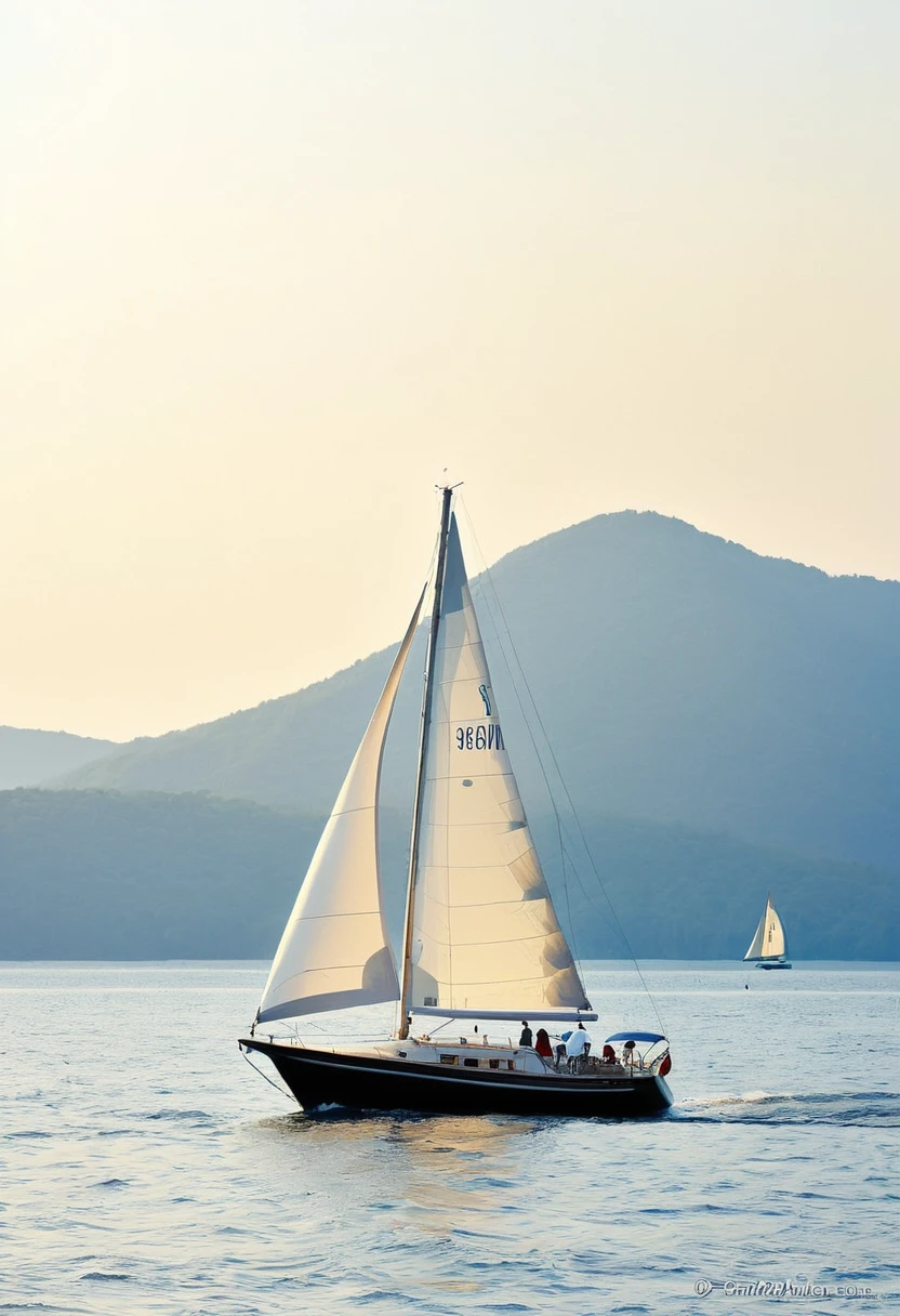 I leave a white and turbid wake; pale waters, paler cheeks, where'er I sail.