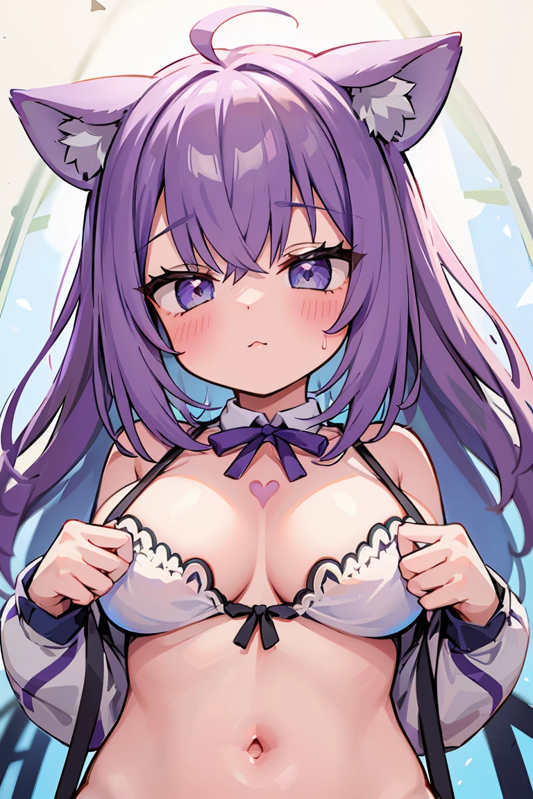 Daitaku Helios | Uma Musume: Pretty Derby Viewer Caution,1 Girl,,,chest,尖ったchest,chestの谷間,Underbust,Side Bust Barbosa,(blush),((Embarrassing)),Spread out and masturbate((White Bikini))round 1(((chestを持ち上げる)))((View from below、View from below))Upper body close-up,(巨大なchest)