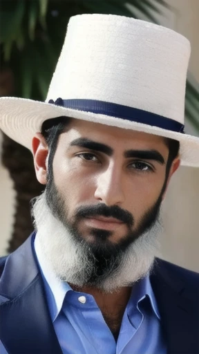a judaean man Stylish focus in face