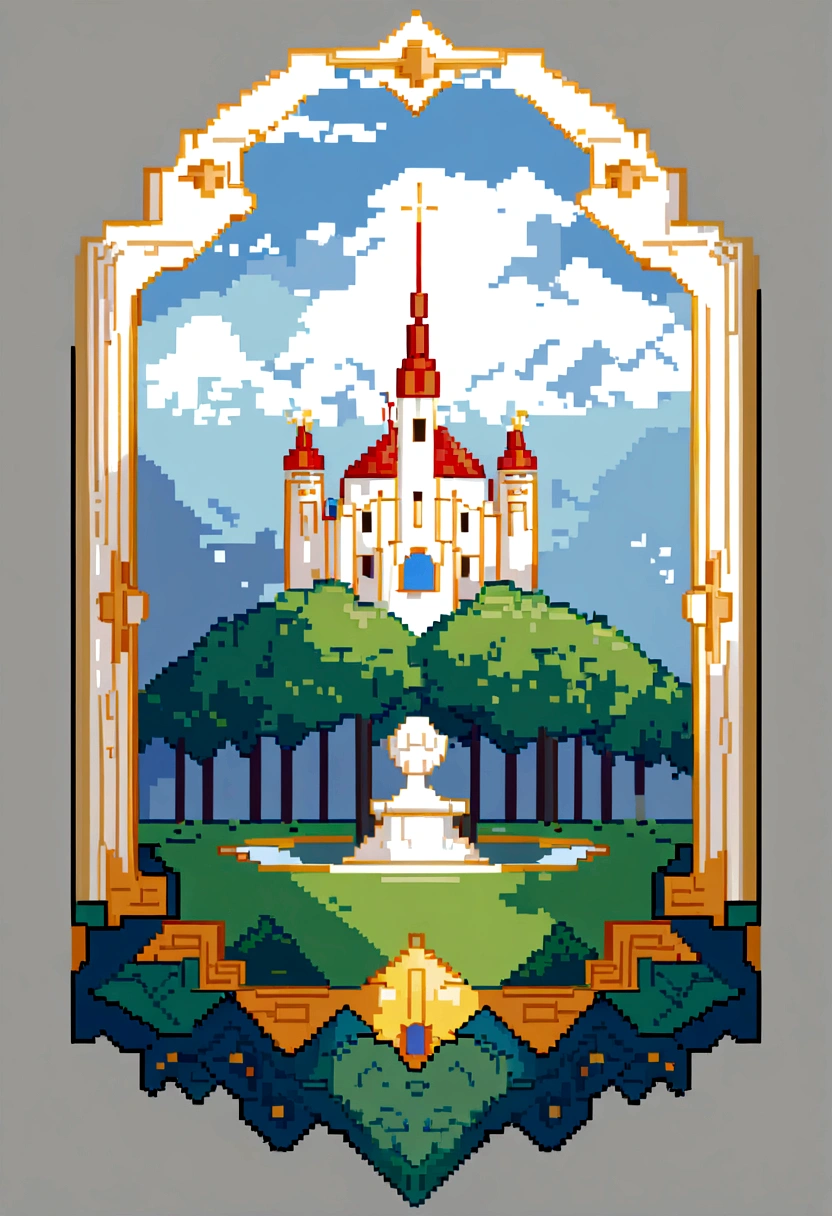 ((best qualityer)), ((work of art)), (detailded), 1 crier uma paisagem de montanhas de grama altas with a field bem bonitas com um aol (comely)with a field (opened) everything in (2D pixel styles)