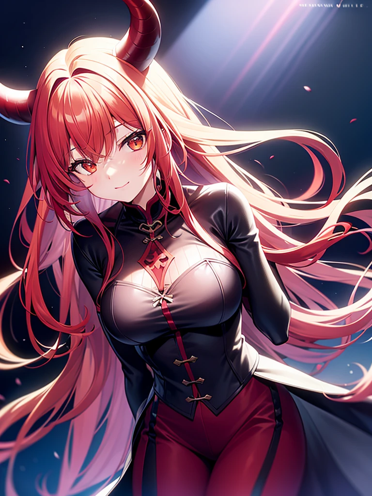 Red horns