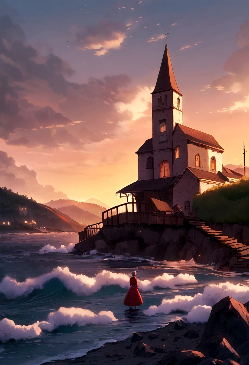 Once upon a time, in a village on the edge of a rough sea, There lived a young girl named Marina.
