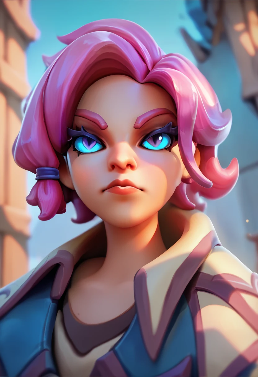 Detail face, maeve from paladins 