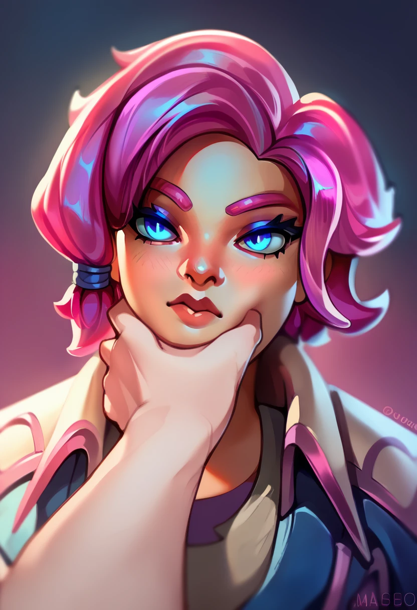 Detail face, maeve from paladins 