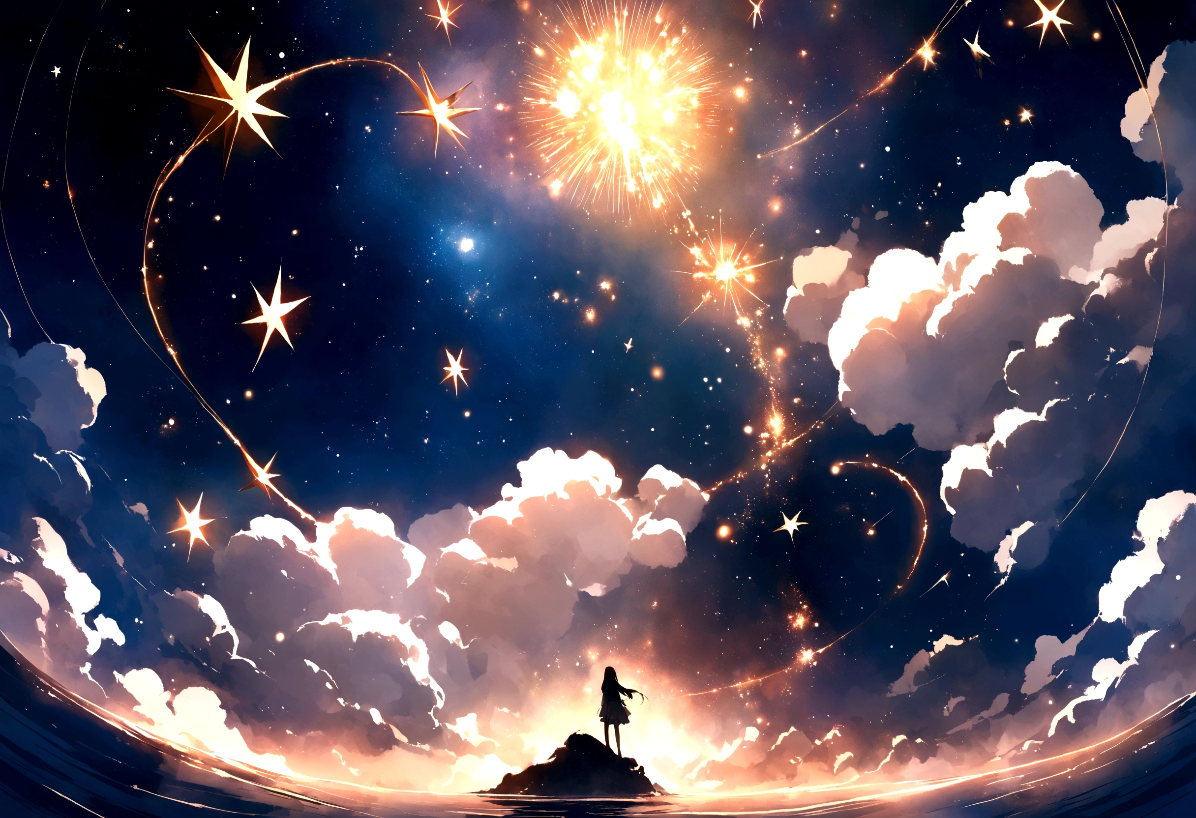 Wish on the stars refer to