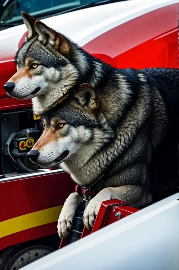 firefighter wolf