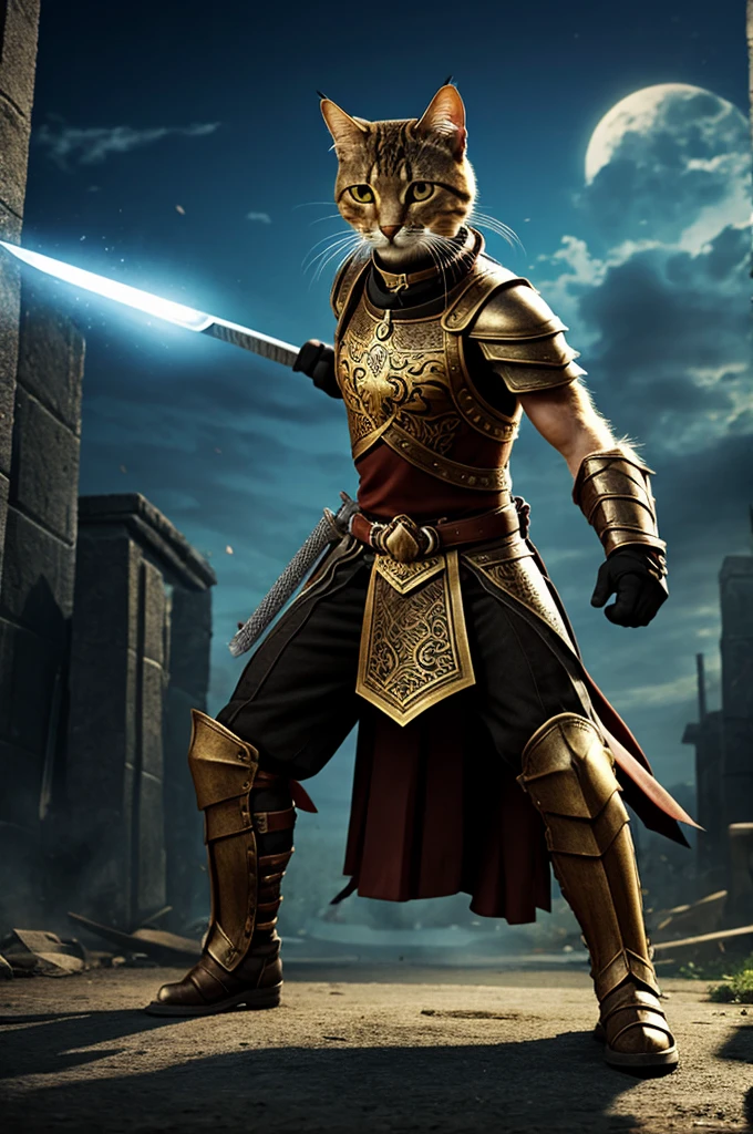 Cat warrior