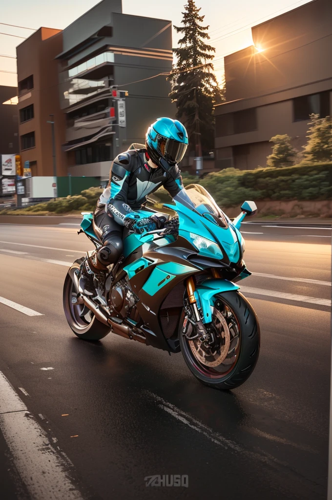 there is a man riding a motorcycle on the road, victory, riding a futuristic motorcycle, riding, riding a motorcycle, portrait shot, r6, speed, Panning, portrait, motorcycle, Rapidly, full frame shot, author：Jakob Gauermann, Photo of a male cyclist, riding a motorbike down a street, speeding on motorcycle